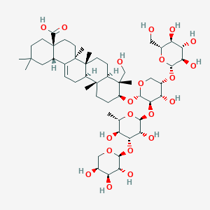 molecular formula C52H84O21 B1259568 Salzmannianoside B 