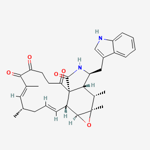 molecular formula C32H36N2O5 B1259569 chaetoglobosin C 