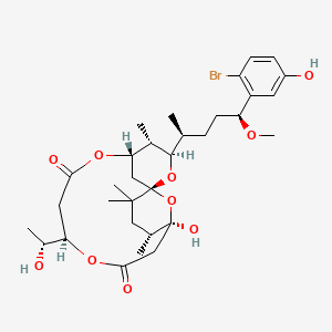 molecular formula C32H47BrO10 B1259571 Aplysiatoxin 