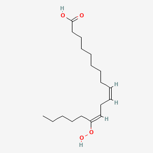 molecular formula C18H32O4 B1259584 13-Hydroperoxylinoleic acid 