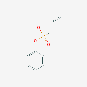 molecular formula C9H10O3P- B12595905 Phenyl prop-2-en-1-ylphosphonate CAS No. 620969-84-8