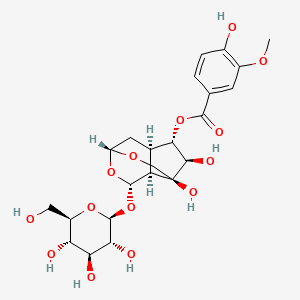 molecular formula C23H30O14 B1259610 Pikuroside 