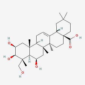 molecular formula C30H48O6 B1259625 Protobassic acid 