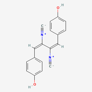 molecular formula C18H12N2O2 B1259637 Xantocillin 