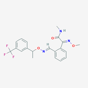alpha-(Methoxyimino)-n-methyl-2-[[[1-[3-(trifluoromethyl)phenyl]ethoxy]imino]methyl]benzeneacetamide