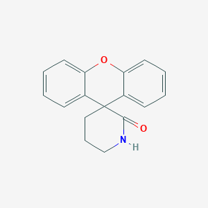 molecular formula C17H15NO2 B12596482 2H-Spiro[piperidine-3,9'-xanthen]-2-one CAS No. 648928-52-3