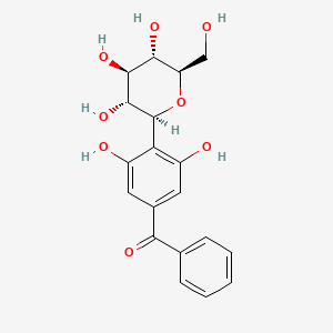 molecular formula C19H20O8 B1259658 Hyperinone 