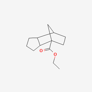 molecular formula C13H20O2 B12596741 Ethyl octahydro-4H-4,7-methanoindene-4-carboxylate CAS No. 648894-37-5
