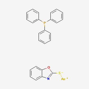 molecular formula C25H19AuNOPS B1259685 Bttpg CAS No. 59418-59-6