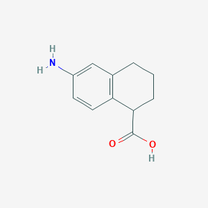 6-Amino-1,2,3,4-tetrahydronaphthalene-1-carboxylic acid