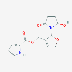 molecular formula C14H16N2O5 B1259812 Brachystemidine D 
