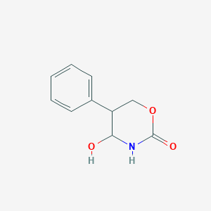 4-Hydroxy-5-phenyltetrahydro-1,3-oxazin-2-one