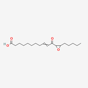 11-Oxo-11-(3-pentyloxiran-2-yl)undec-9-enoic acid