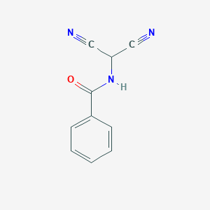 molecular formula C10H7N3O B12598495 N-(dicyanomethyl)benzamide CAS No. 871880-44-3