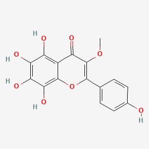 4',5,6,7,8-Pentahydroxy-3-methoxyflavone