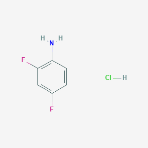 molecular formula C6H6ClF2N B1259902 2,4-Difluoroaniline hydrochloride CAS No. 57491-43-7