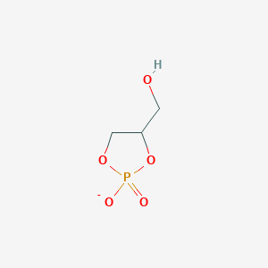 Glycerol 1,2-cyclic phosphate(1-)