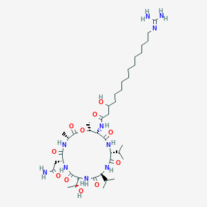 molecular formula C41H74N10O11 B1259913 Fusaricidin A 