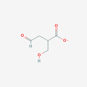 2-(Hydroxymethyl)-4-oxobutanoate
