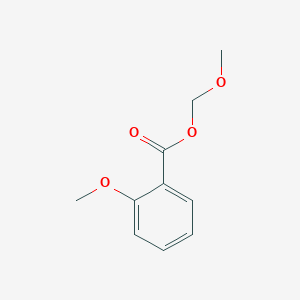 molecular formula C10H12O4 B12599688 Methoxymethyl 2-methoxybenzoate CAS No. 648858-10-0