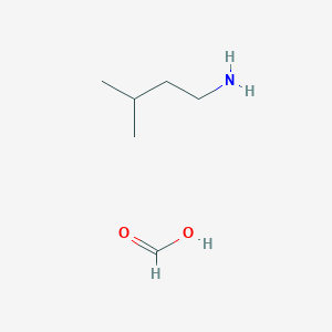 molecular formula C6H15NO2 B12599808 Formic acid;3-methylbutan-1-amine CAS No. 914801-87-9