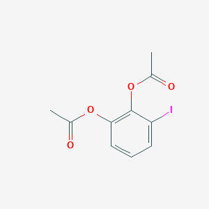 molecular formula C10H9IO4 B1259982 Diacetoxyiodobenzene 