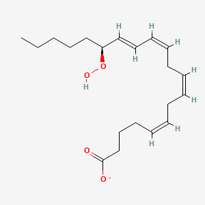 molecular formula C20H31O4- B1259990 15(S)-Hpete(1-) 