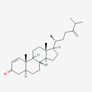 molecular formula C28H44O B1259995 Dendronesterone B 