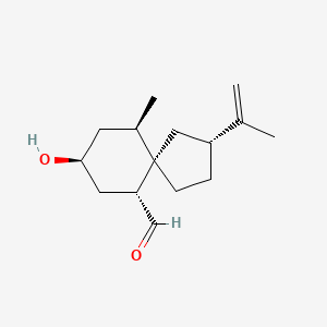 molecular formula C15H24O2 B1259996 Epilubimin CAS No. 64024-09-5