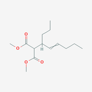 molecular formula C14H24O4 B12599993 Dimethyl (non-5-en-4-yl)propanedioate CAS No. 643015-12-7
