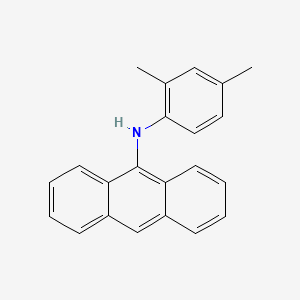 molecular formula C22H19N B12600101 N-(2,4-Dimethylphenyl)anthracen-9-amine CAS No. 913833-79-1