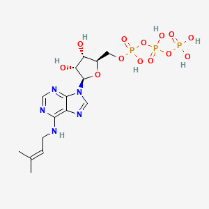 N(6)-(dimethylallyl)adenosine 5'-triphosphate