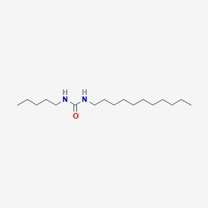 molecular formula C17H36N2O B12600203 N-Pentyl-N'-undecylurea CAS No. 879515-88-5