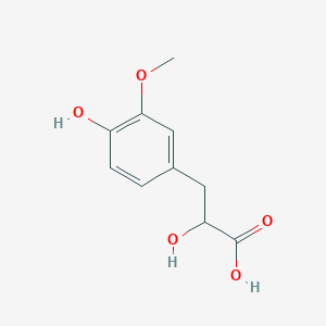 molecular formula C10H12O5 B126003 Vanillactic acid CAS No. 2475-56-1