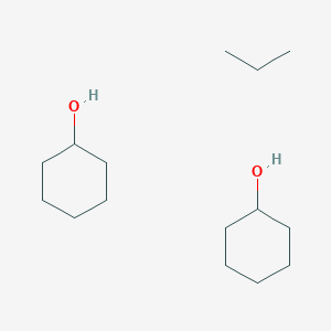 molecular formula C15H32O2 B1260045 Dicyclohexanol propane 