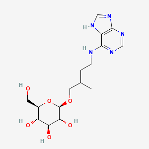 molecular formula C16H25N5O6 B1260059 Dihydrozeatin-O-glucoside CAS No. 62512-96-3