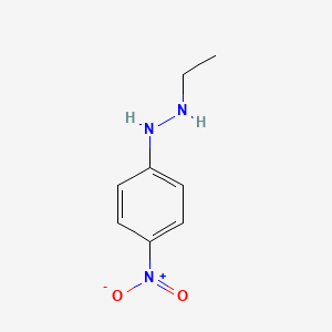 molecular formula C8H11N3O2 B12600642 1-Ethyl-2-(4-nitrophenyl)hydrazine CAS No. 915788-08-8