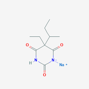 Barbituric acid, 5-ethyl-5-isobutyl-, sodium salt