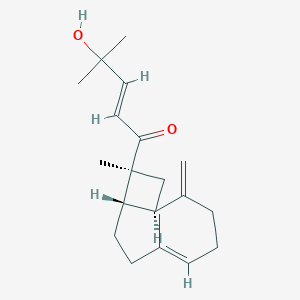 molecular formula C20H30O2 B1260077 Gibberosin K 