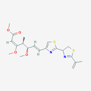 molecular formula C20H26N2O4S2 B1260084 Melithiazol A 