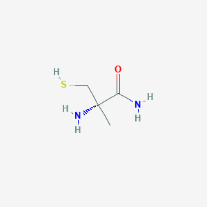 molecular formula C4H10N2OS B12600974 2-Methyl-d-cysteinamide CAS No. 872851-77-9