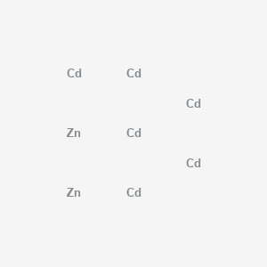 molecular formula Cd6Zn2 B12600990 Cadmium;ZINC CAS No. 647835-82-3