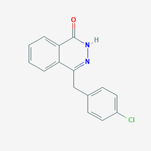 molecular formula C15H11ClN2O B126010 4-(4-chlorobenzyl)phthalazin-1(2H)-one CAS No. 53242-88-9