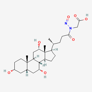 B1260110 N-Nitrosoglycocholic acid CAS No. 76757-85-2