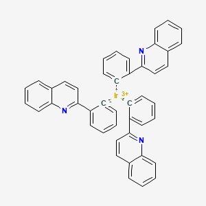 molecular formula C45H30IrN3 B12601101 Iridium(3+);2-phenylquinoline 