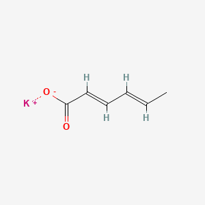 molecular formula C6H8KO2 B1260113 CID 74219106 CAS No. 590-00-1