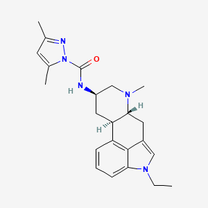 molecular formula C23H29N5O B1260114 Unii-C7F94T15OY CAS No. 7125-71-5