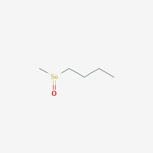 molecular formula C5H12OSe B12601156 1-(Methaneseleninyl)butane CAS No. 651054-33-0