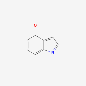 molecular formula C8H5NO B1260128 Indol-4-one 