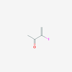 molecular formula C4H5IO B12601283 3-Iodobut-3-en-2-one CAS No. 648425-14-3